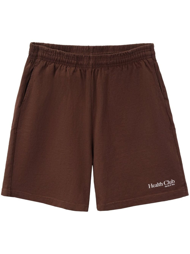 Health Club logo-print shorts 1