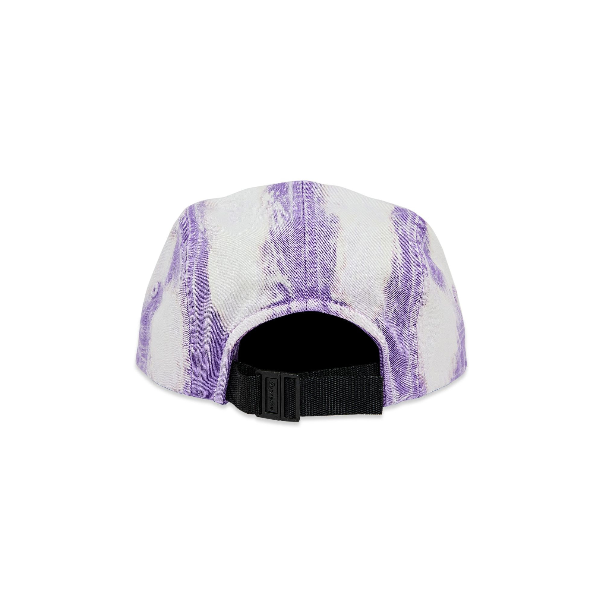 Supreme Bleached Chino Camp Cap 'Purple' - 4