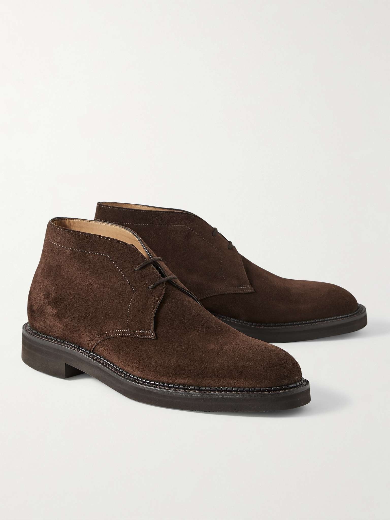 Heywood Suede Chukka Boots - 4