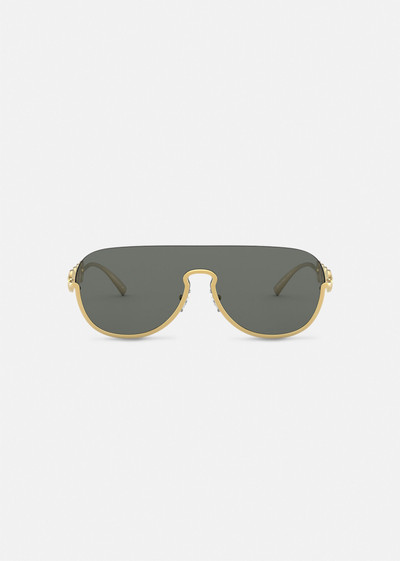 VERSACE Signature Medusa Visor Sunglasses outlook