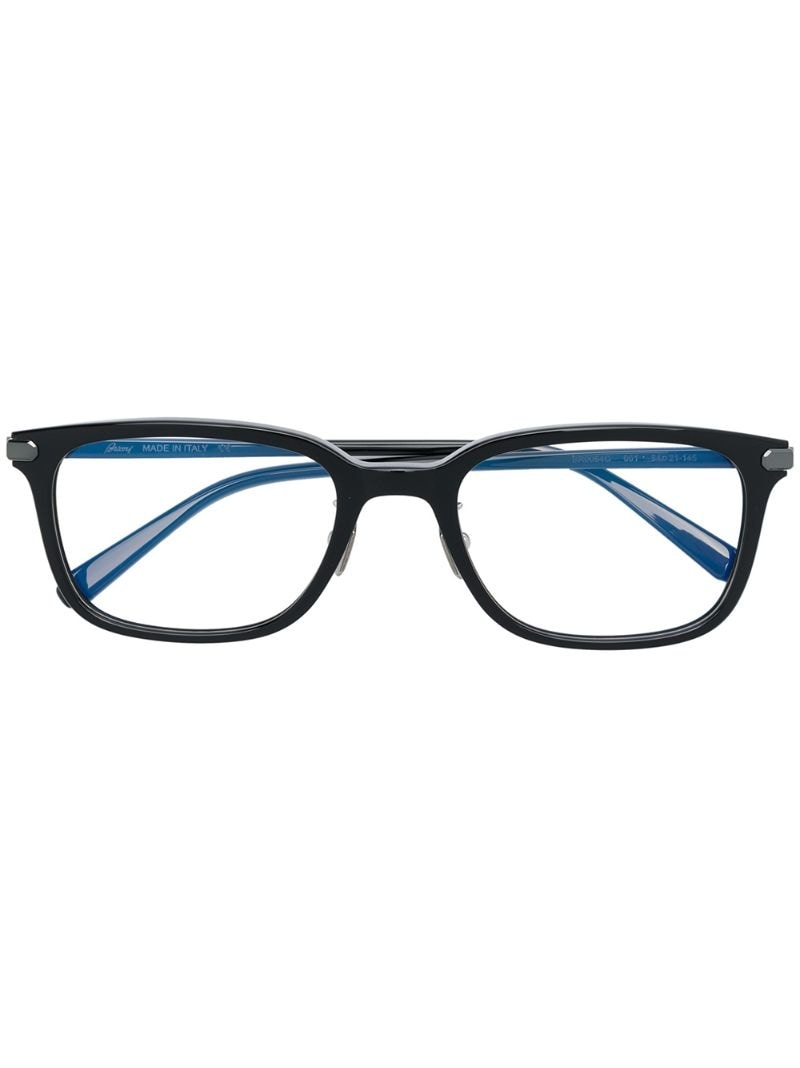 rectangular frame glasses - 1