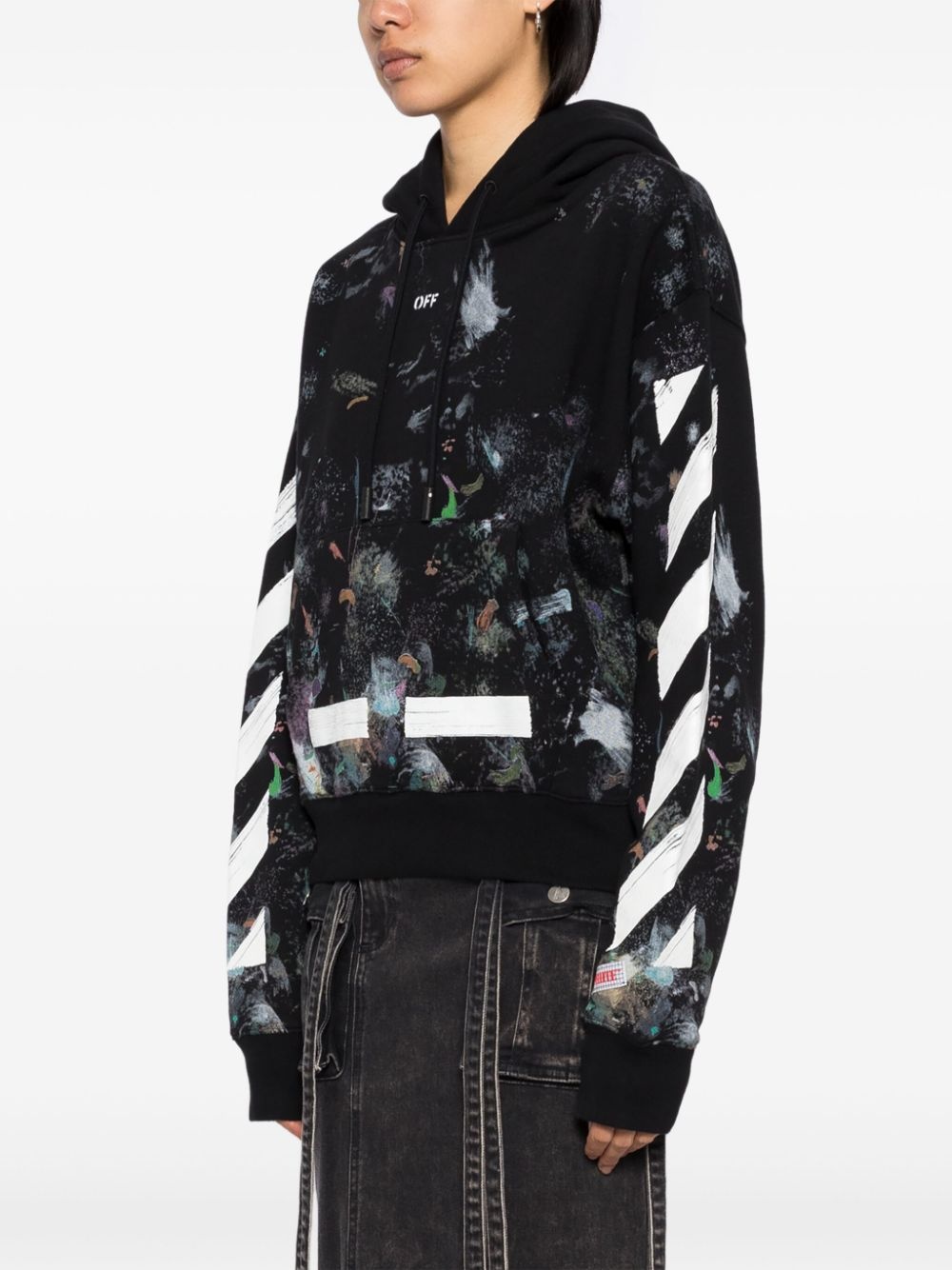 graphic-printed hoodie - 3