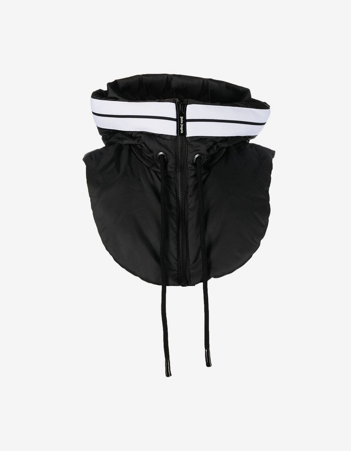 Palm Angels Black Venice Hooded Neckwarmer - 1