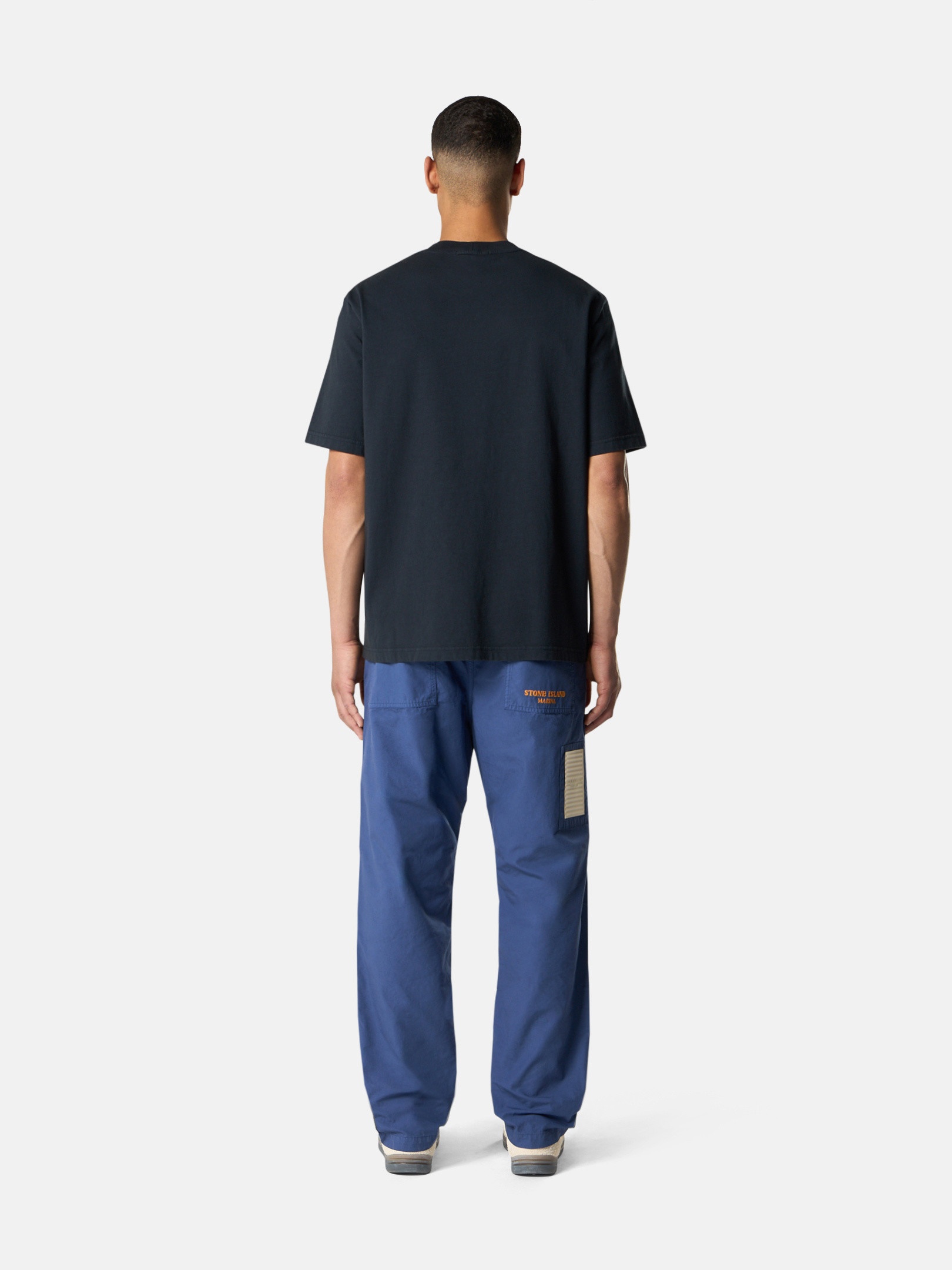 Stone Island 2100024 COMBED ORGANIC COTTON JERSEY_STONE