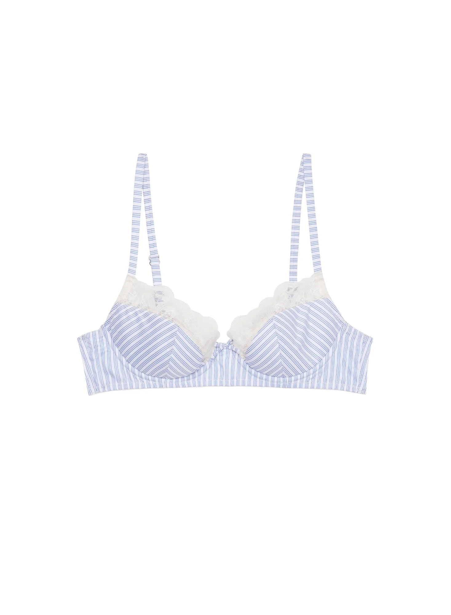 Hampton Poplin Demi Bra - 1