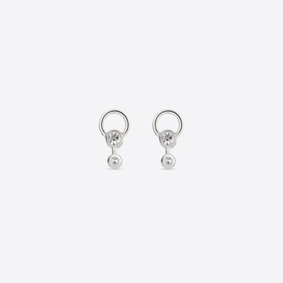 BALENCIAGA Force Ball Earrings in Silver outlook