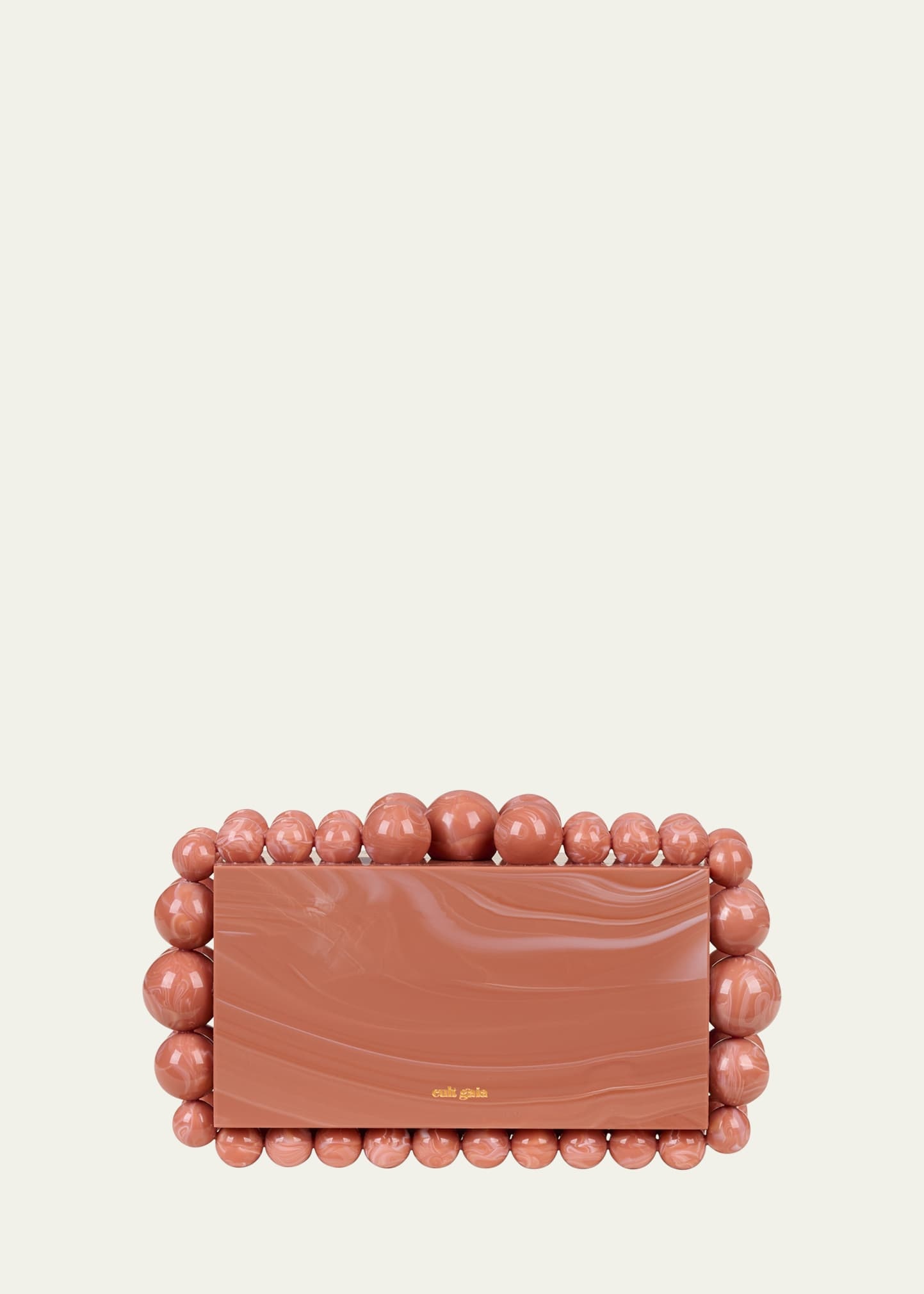 Eos Beaded Acrylic Clutch Bag - 1