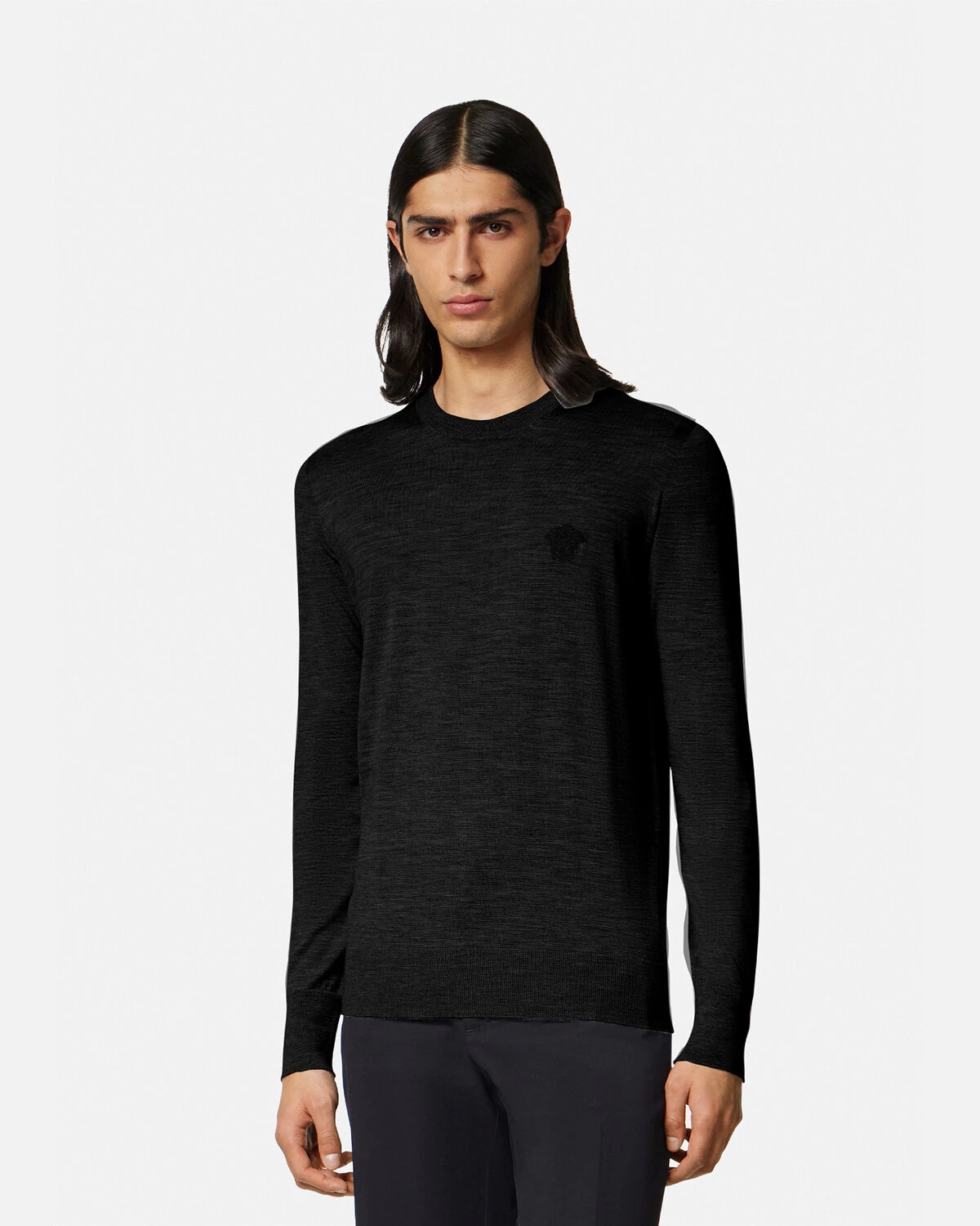 Embroidered Wool-Blend Sweater - 3