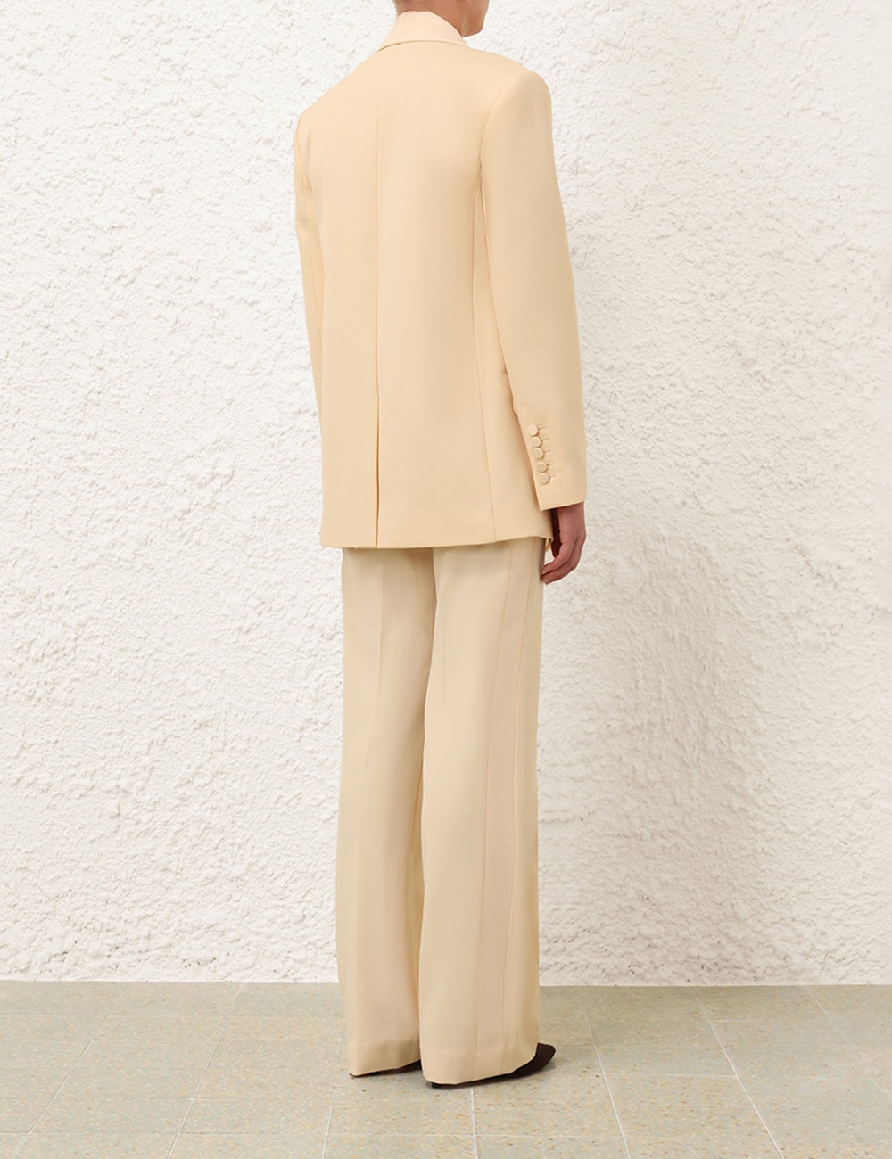 【関税込み】ZIMMERMANN Illustration Shawl Tux Jacket' blazer Zimmermann ILLUSTRATION SHAWL TUX JACKET | REVERSIBLE