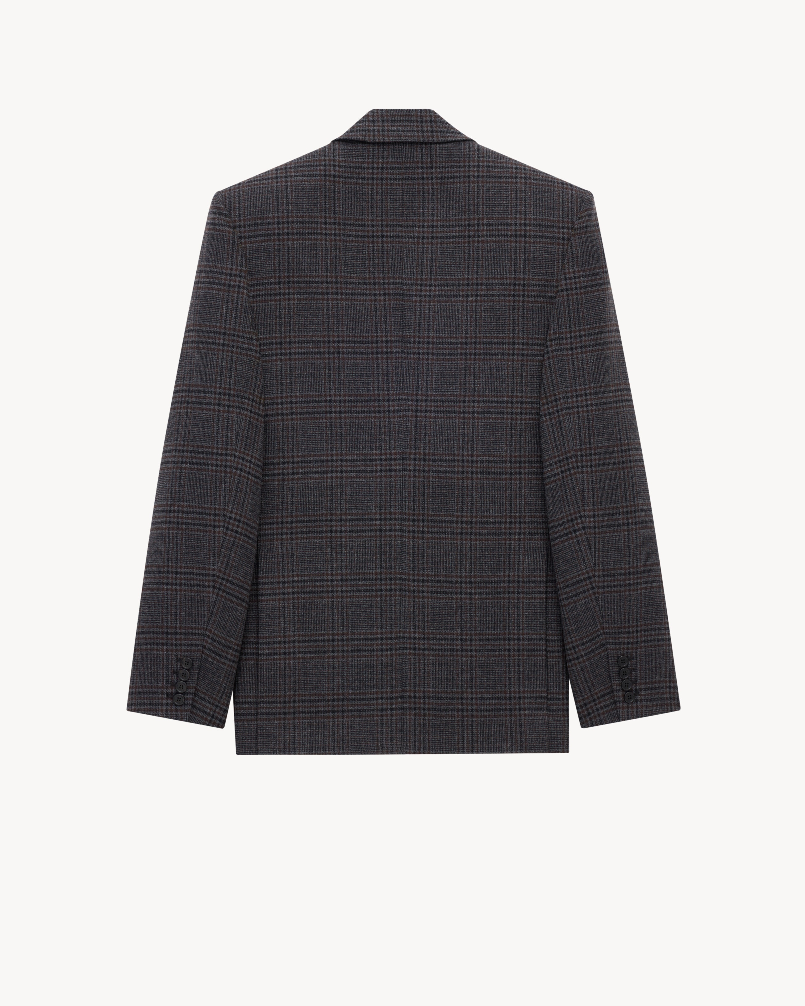 JACKET IN PRINCE OF WALES WOOL - 3
