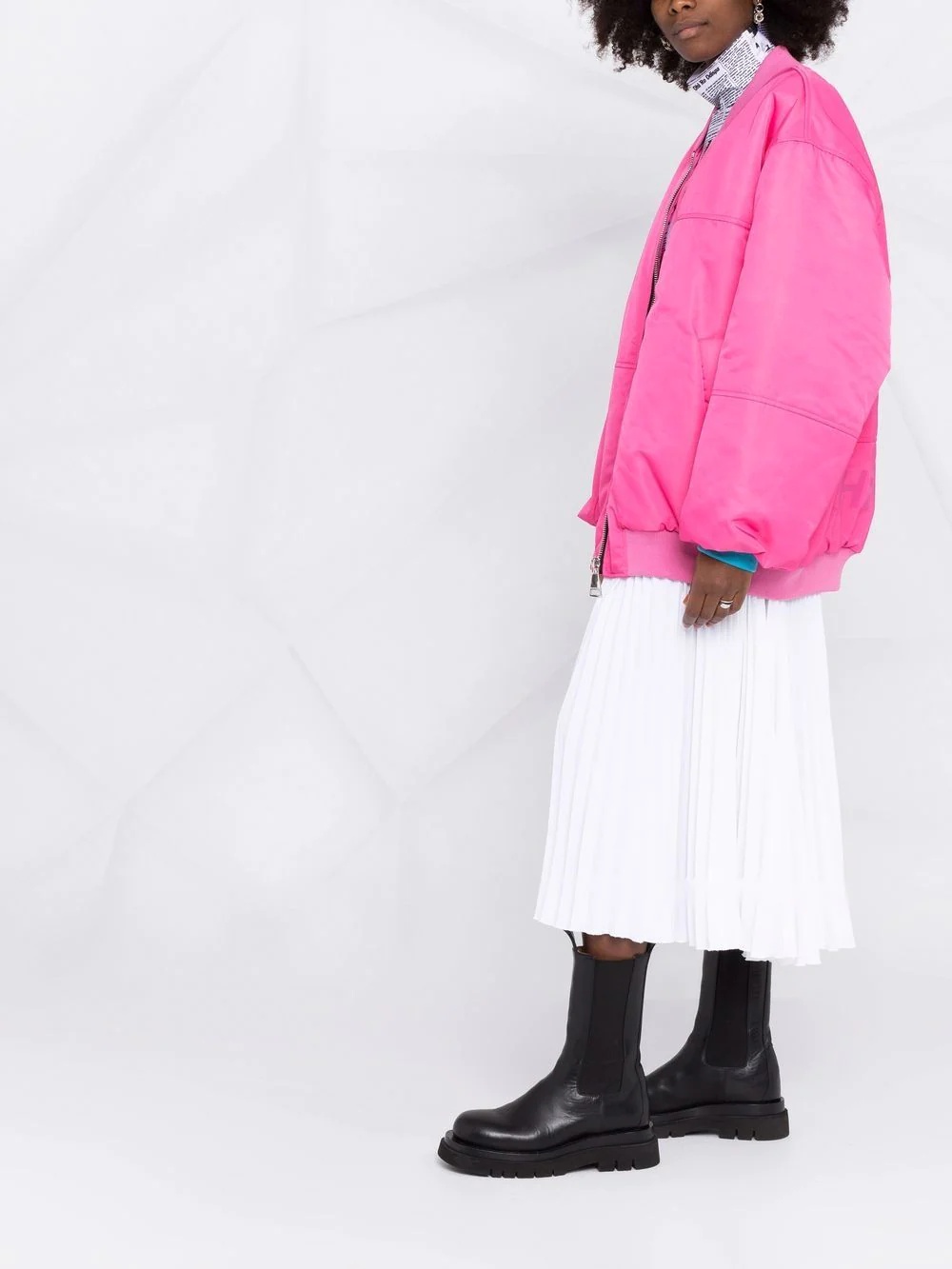 oversized padded jacket - 4