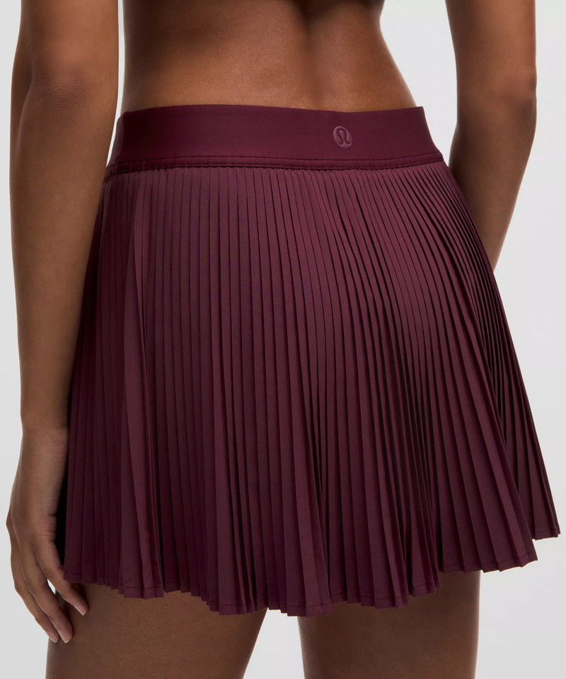 Varsity High-Rise Pleated Tennis Skirt 4