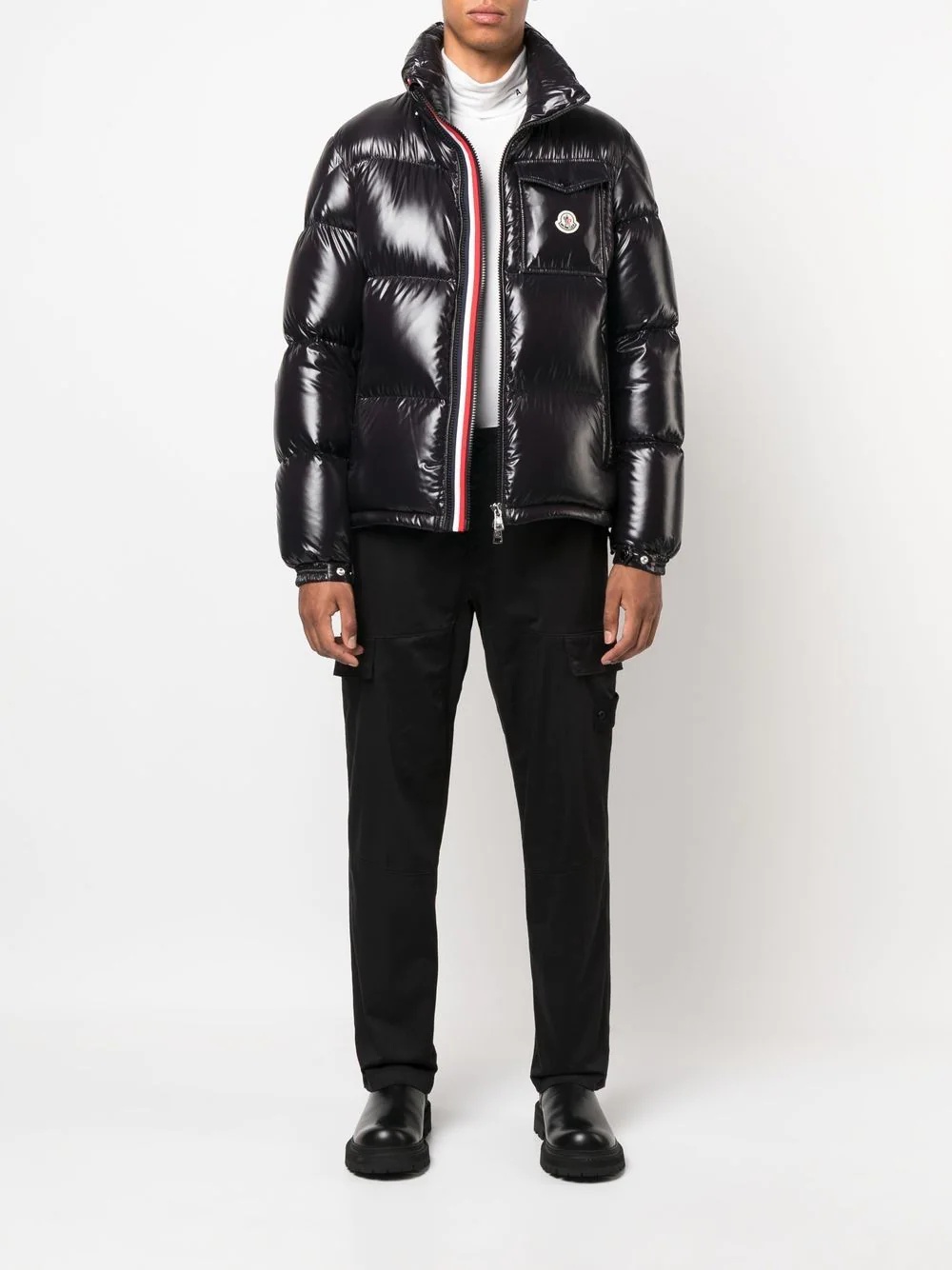 high-shine padded jacket - 6
