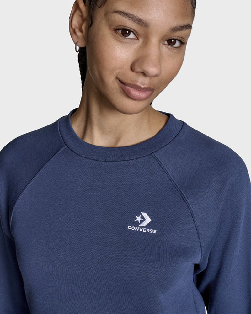 Star Chevron Cropped Crew Neck 6
