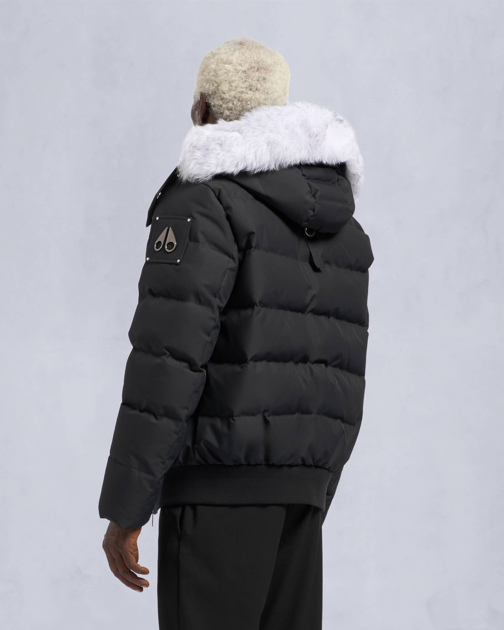 CLOUD SHEARLING BOMBER JACKET - 4