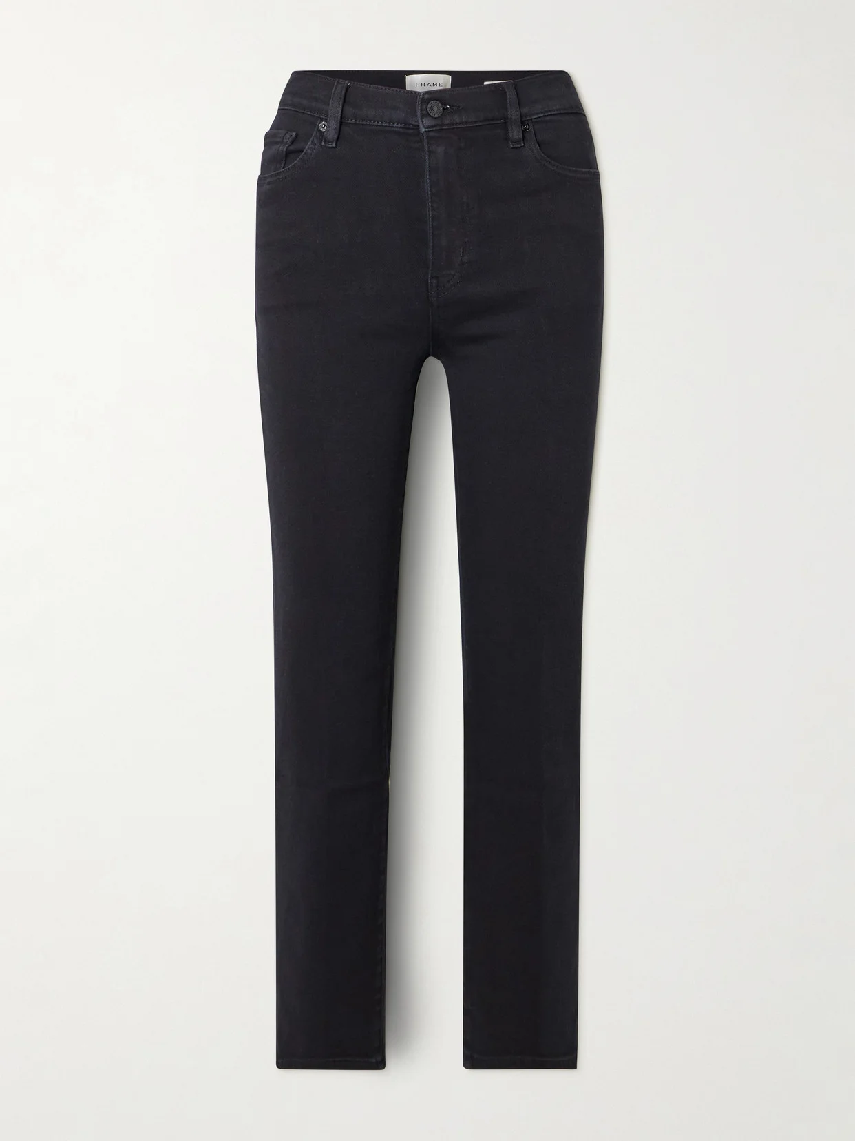 Le Sleek High-rise Straight-leg Jeans - 1