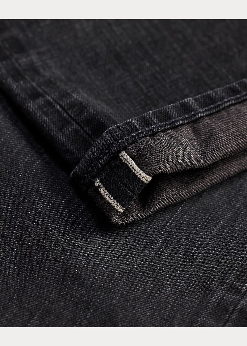Slim Boot Distressed Selvedge Jean 5