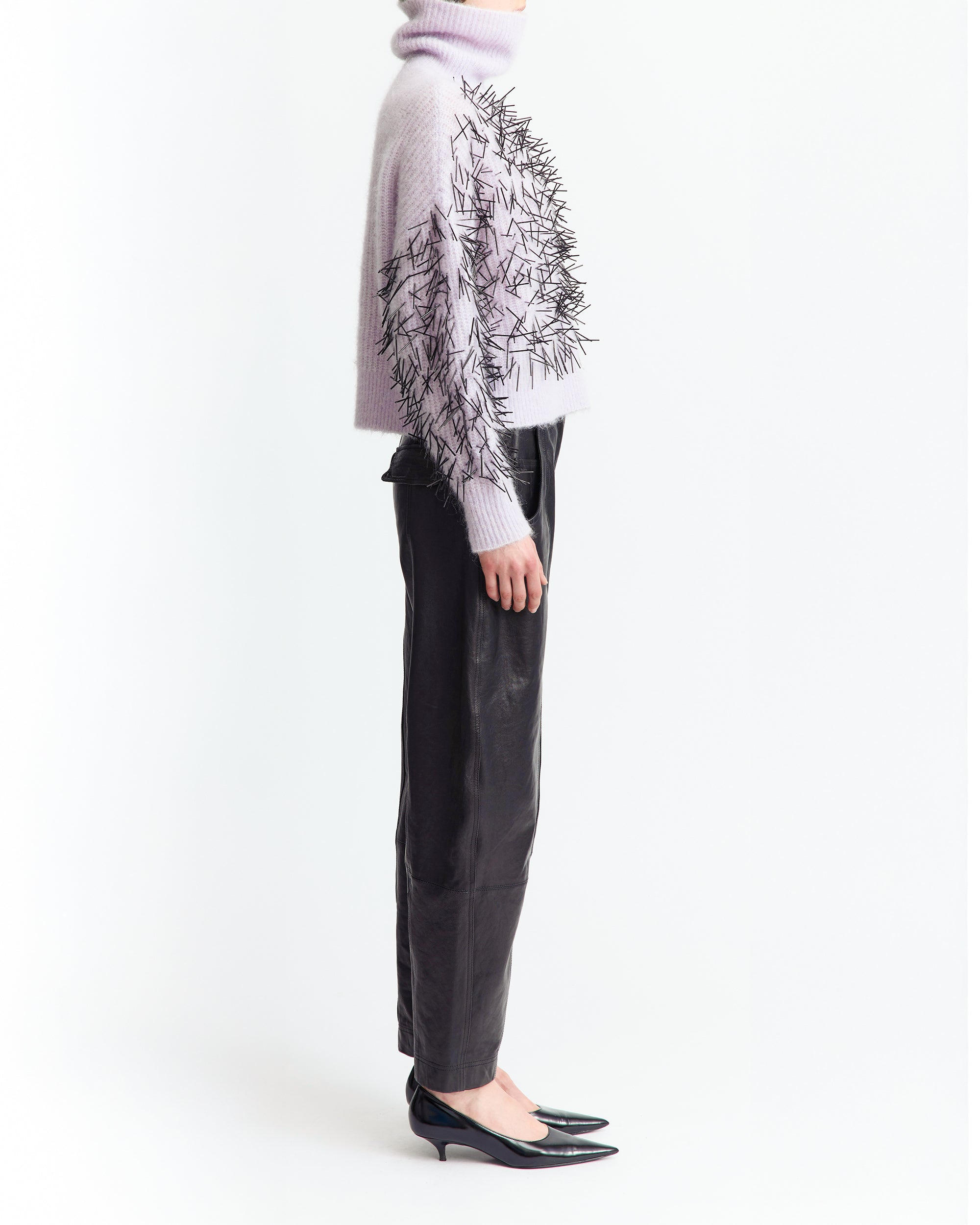 ELDI JUMPER IN MOHAIR KNIT - 3