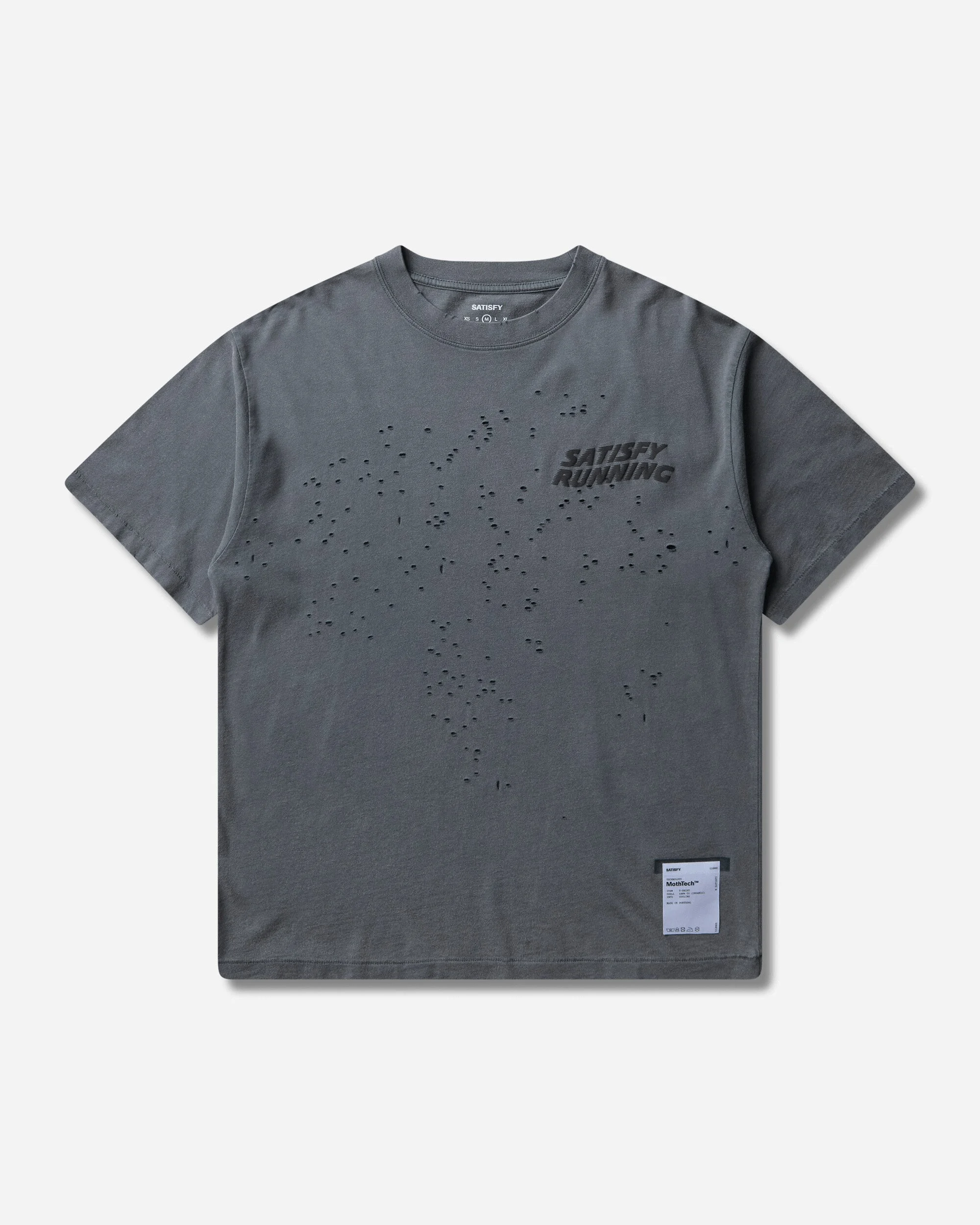 Men's MothTech T-Shirt Faded Black - 1
