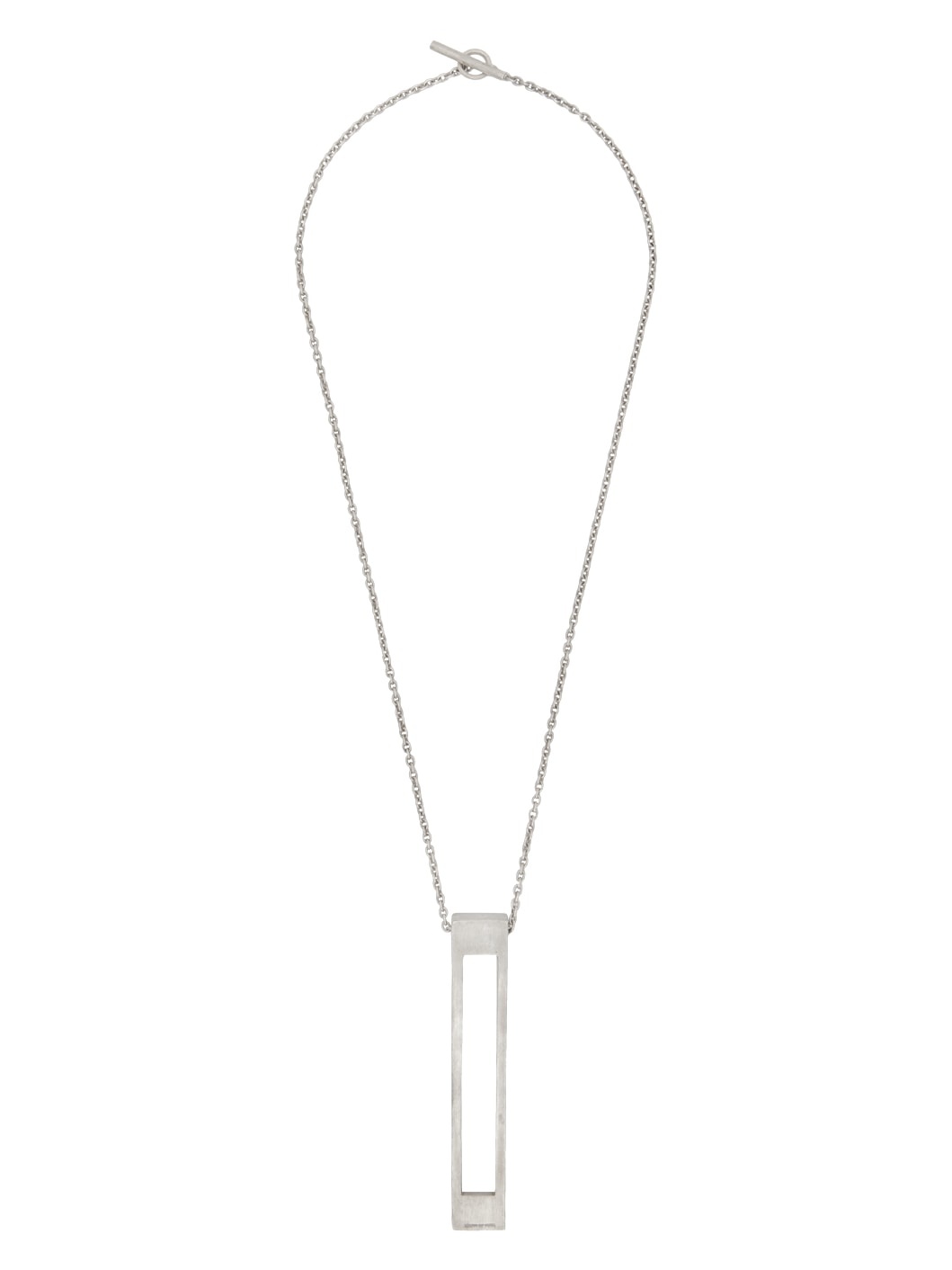 Silver Wedge Gateway Necklace - 1