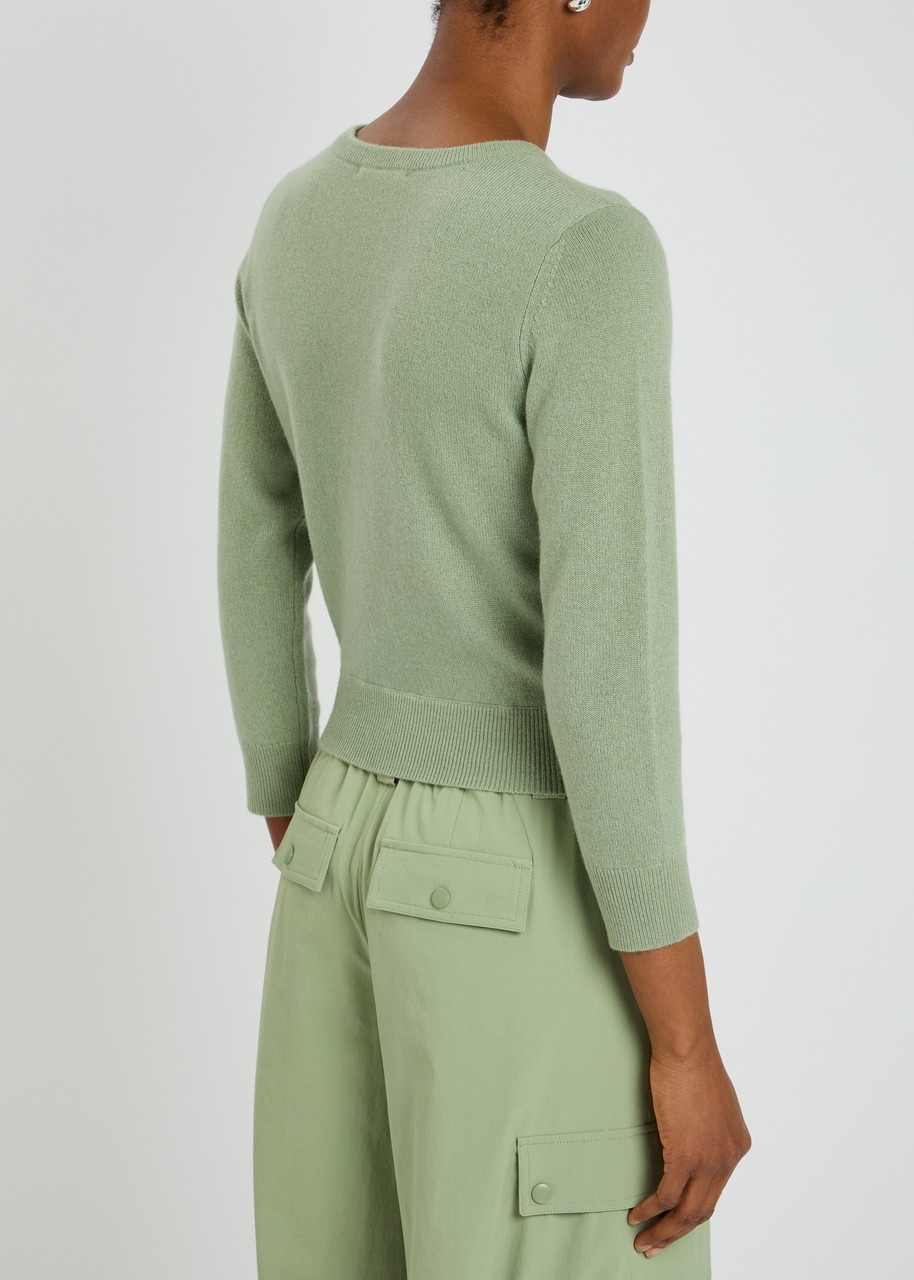 Alice + Olivia Carolann Shrunken Cashmere-blend Jumper - 3