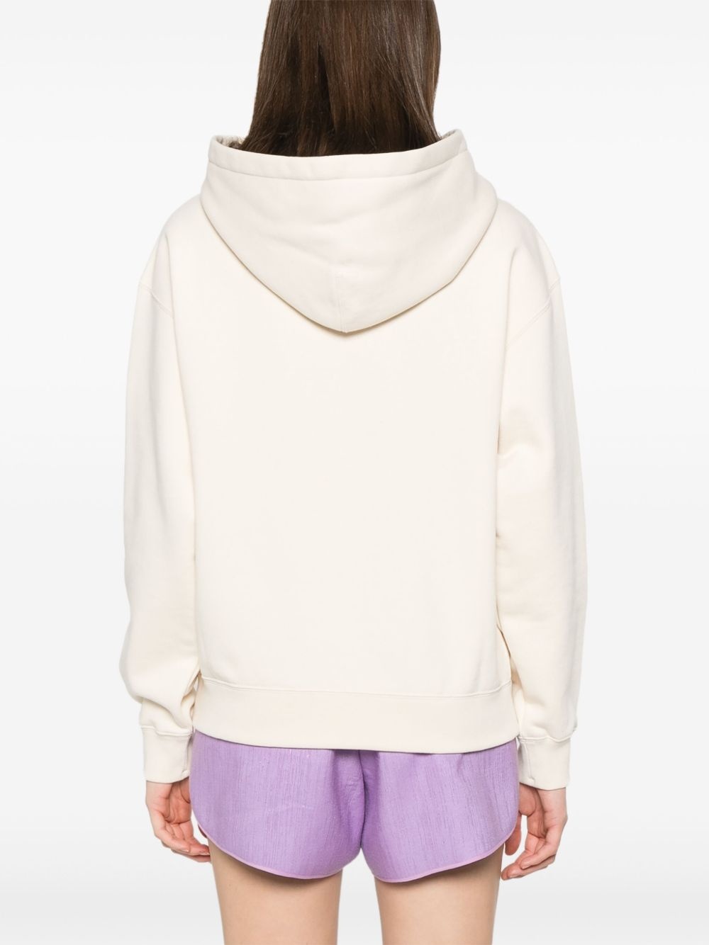 logo-print hoodie - 4