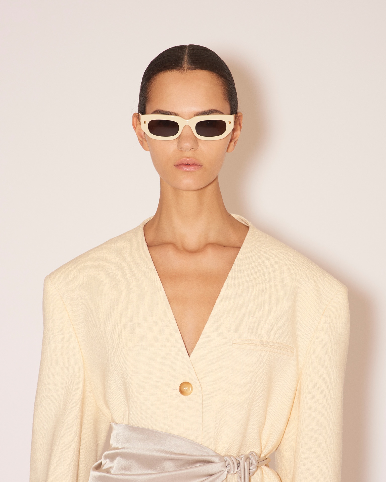 KADEE - Bio-plastic D-frame sunglasses - Shell - 4