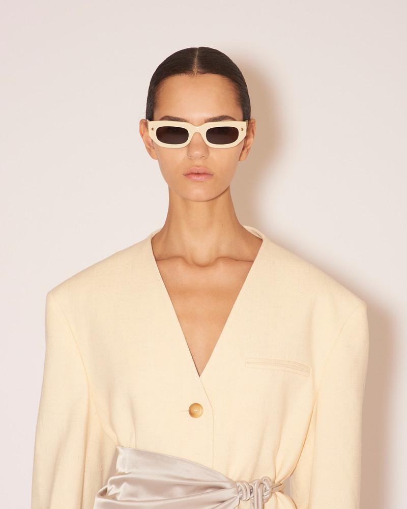 KADEE - Bio-plastic D-frame sunglasses - Shell 4