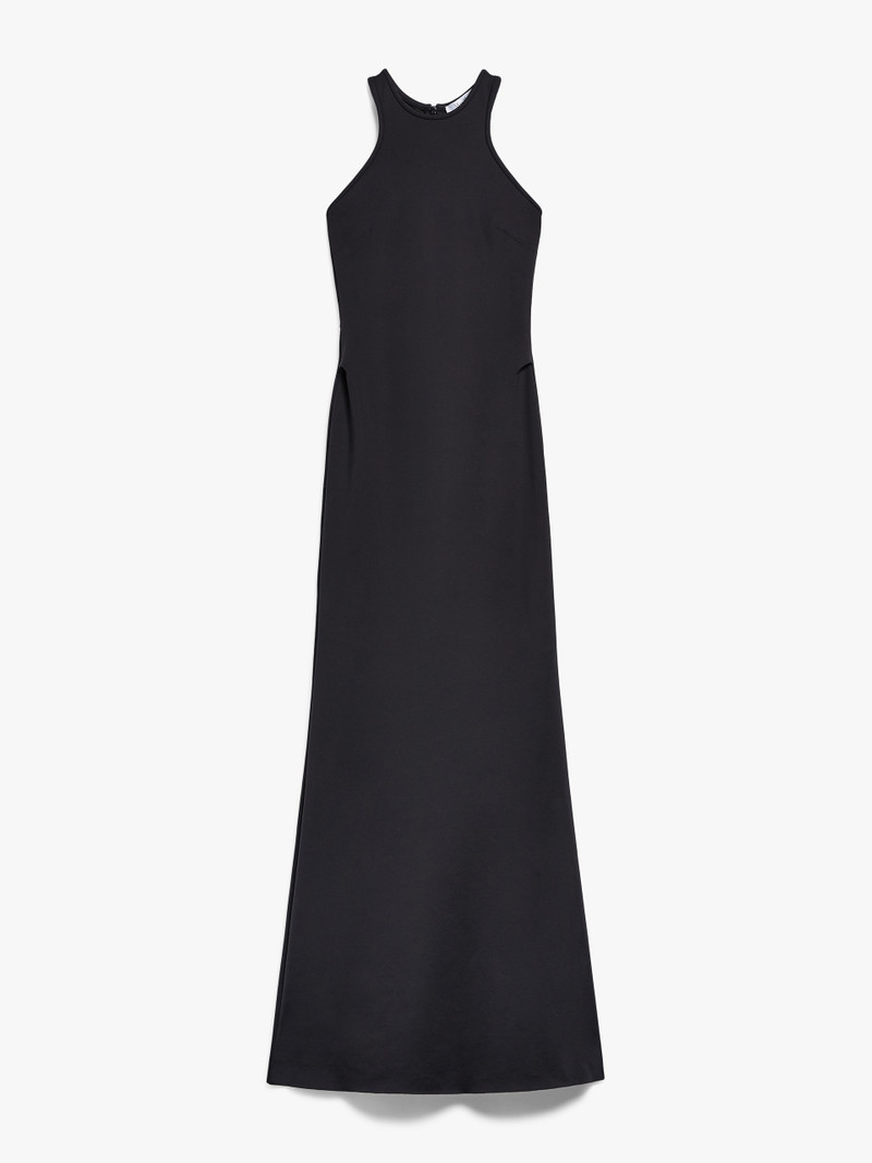 NAVARRA Scuba-jersey long dress - 1