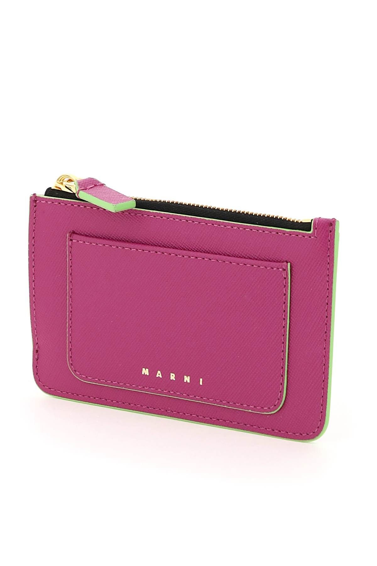 SAFFIANO LEATHER ZIPPED CARDHOLDER - 4