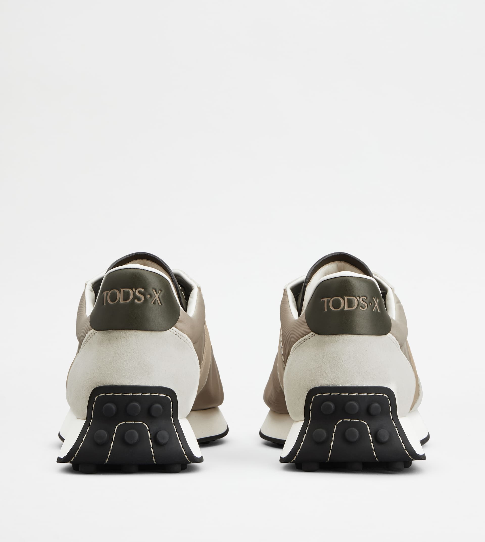 T VINTAGE SNEAKERS TOD'S•X CAPSULE COLLECTION - BEIGE, OFF WHITE, GREEN - 2