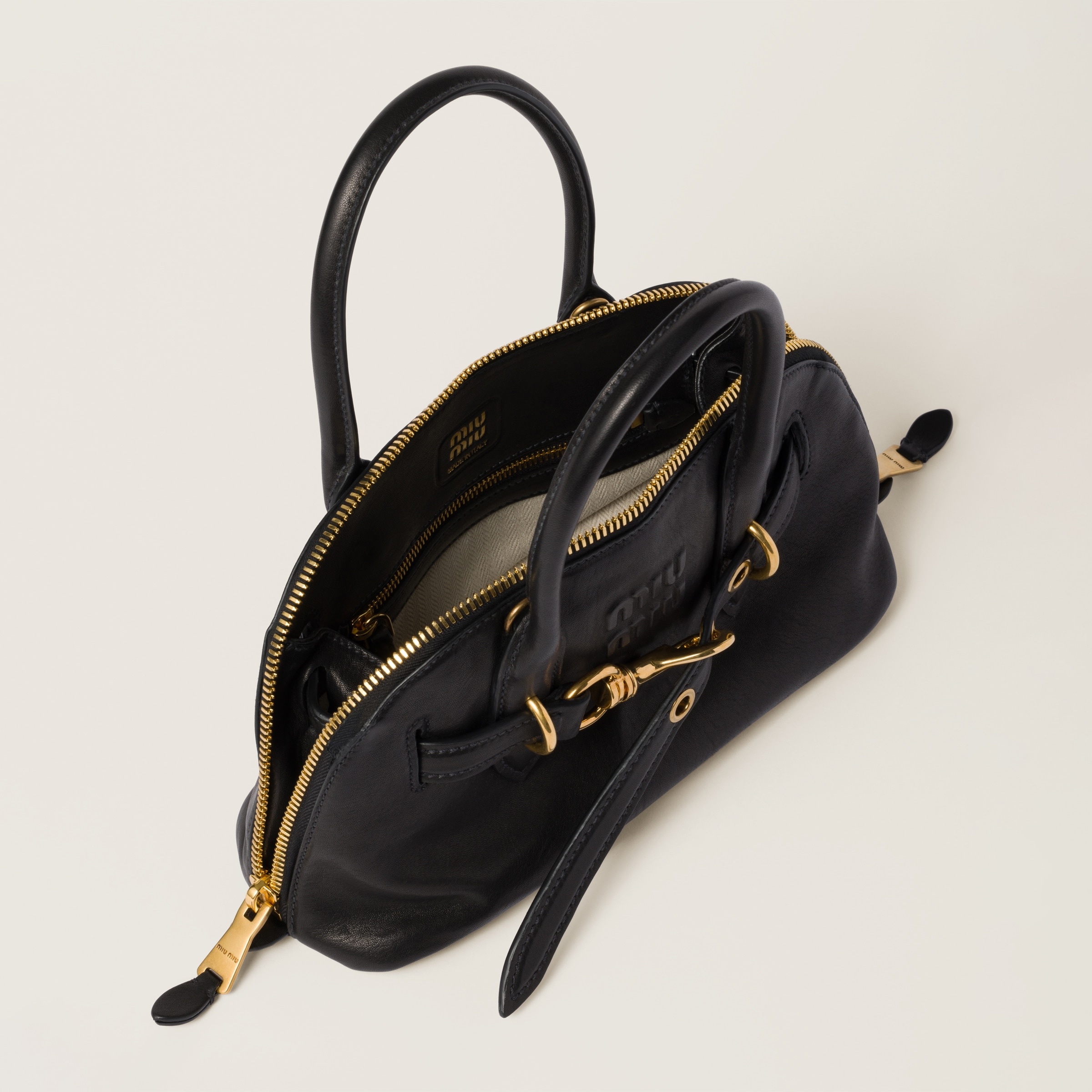 Aventure nappa leather top-handle bag - 4