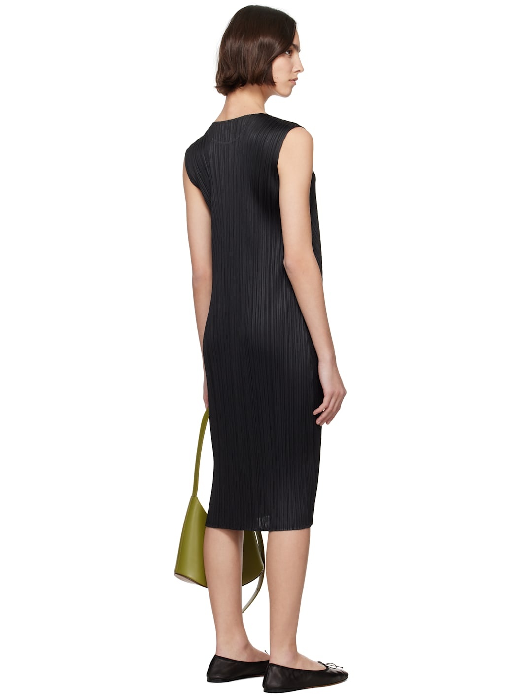Black Monthly Colors April Midi Dress - 3