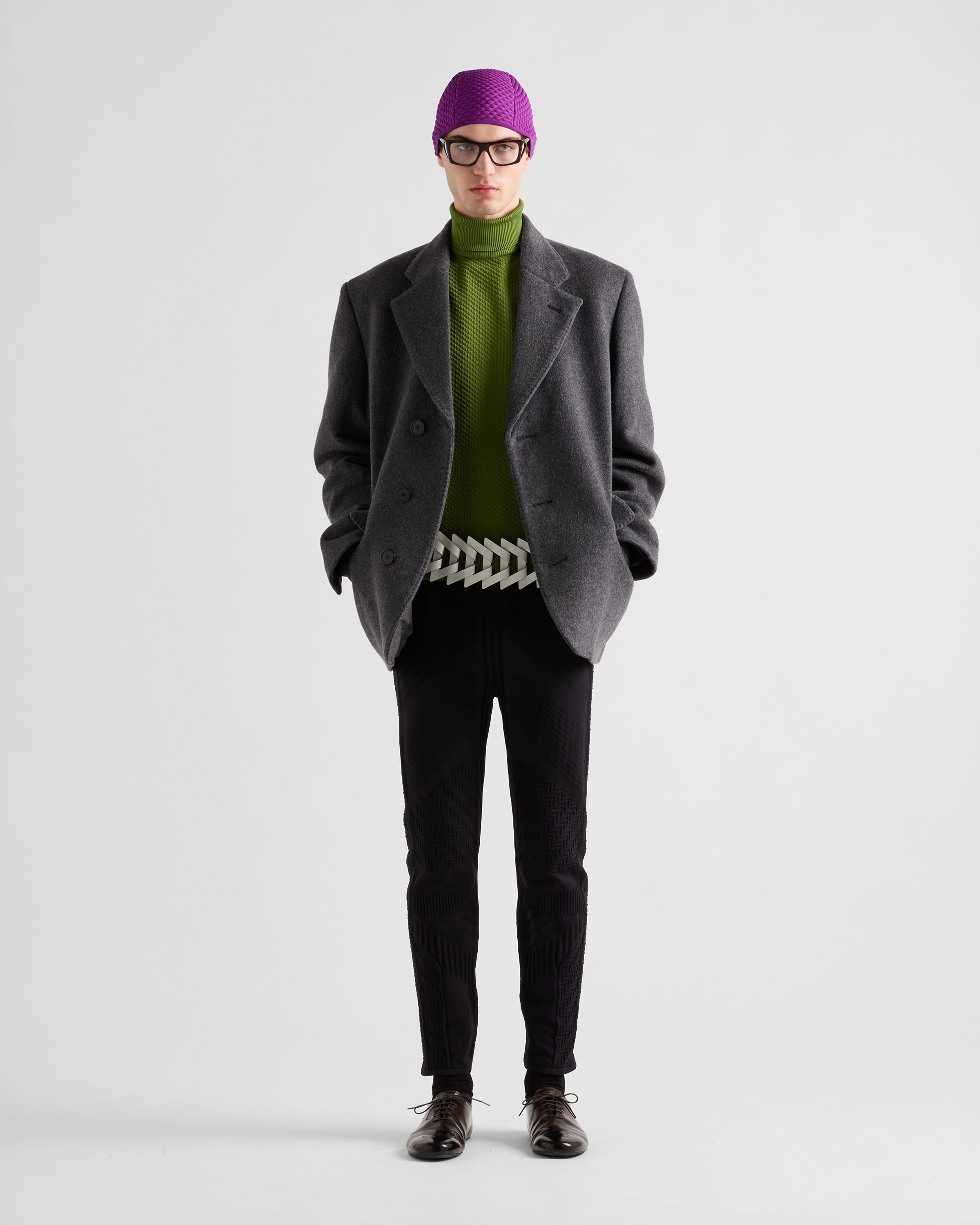 Re-Nylon turtleneck sweater - 2