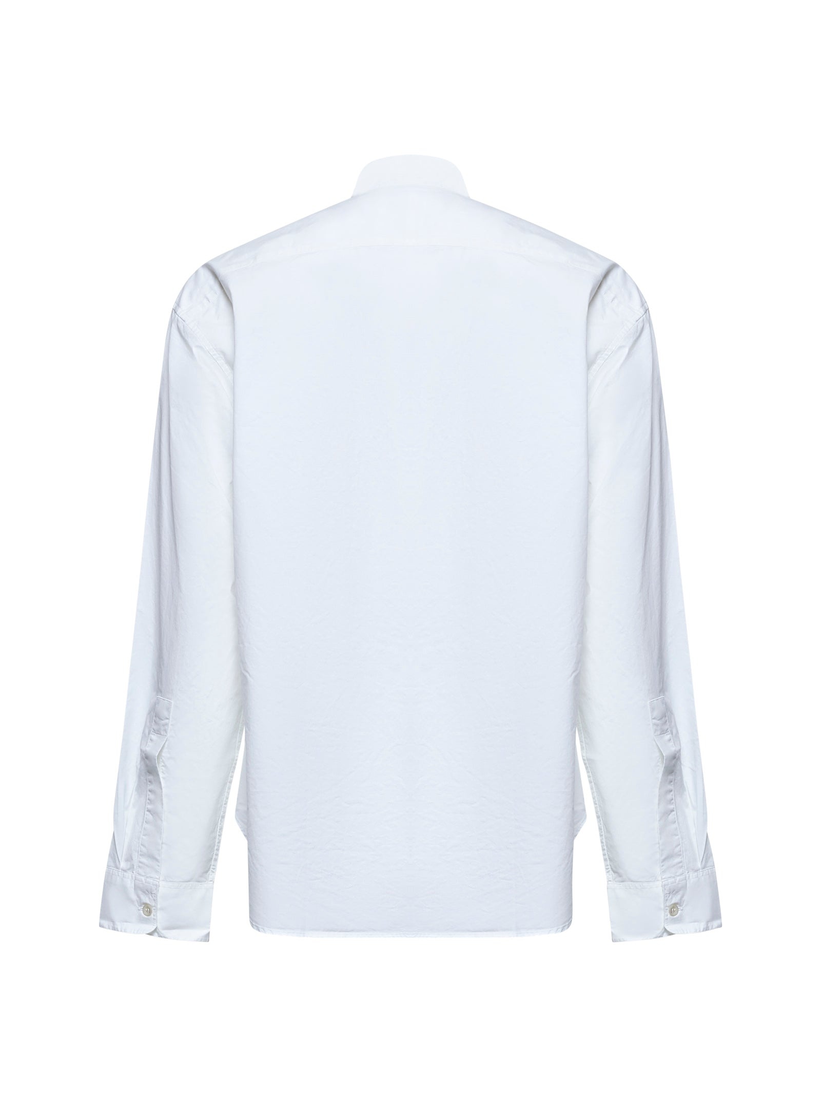 White poplin Salin shirt - 2