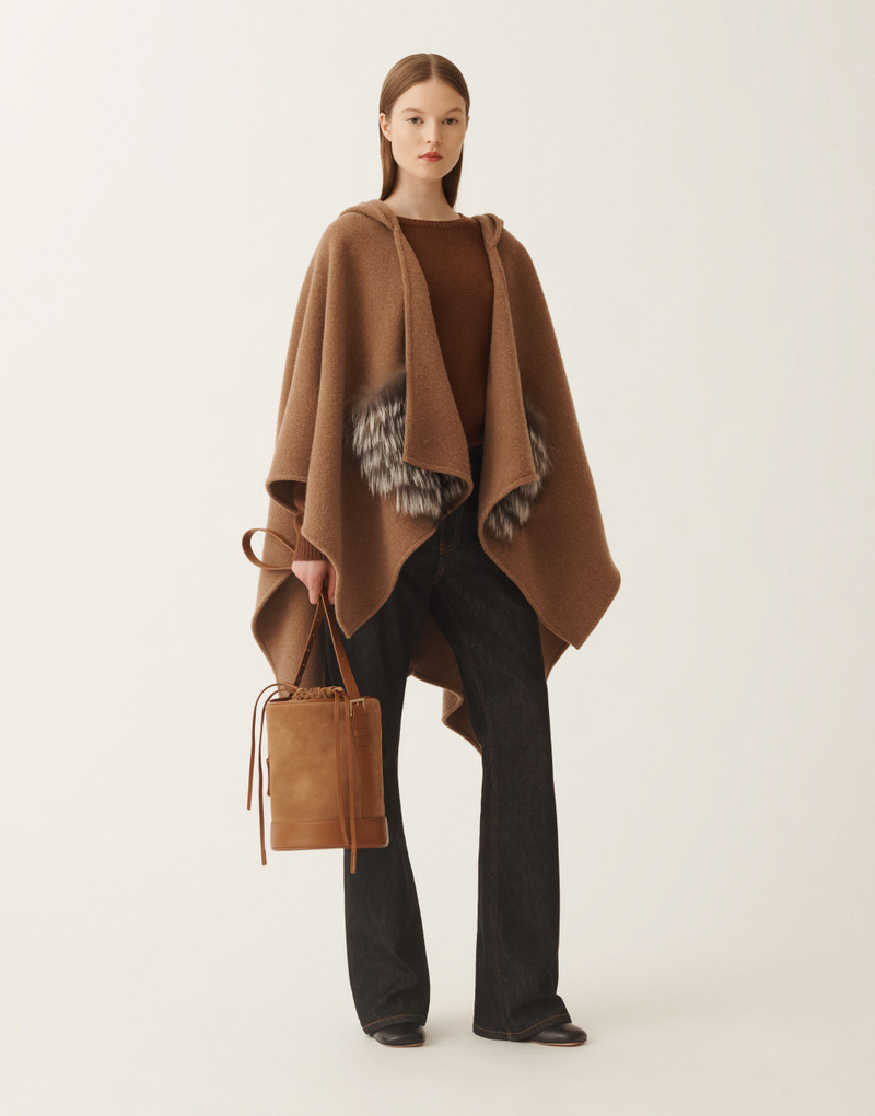 FABIANA FILIPPI Wool cape outlook