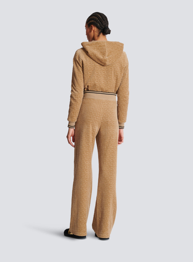 PB Labyrinth velvet joggers 4