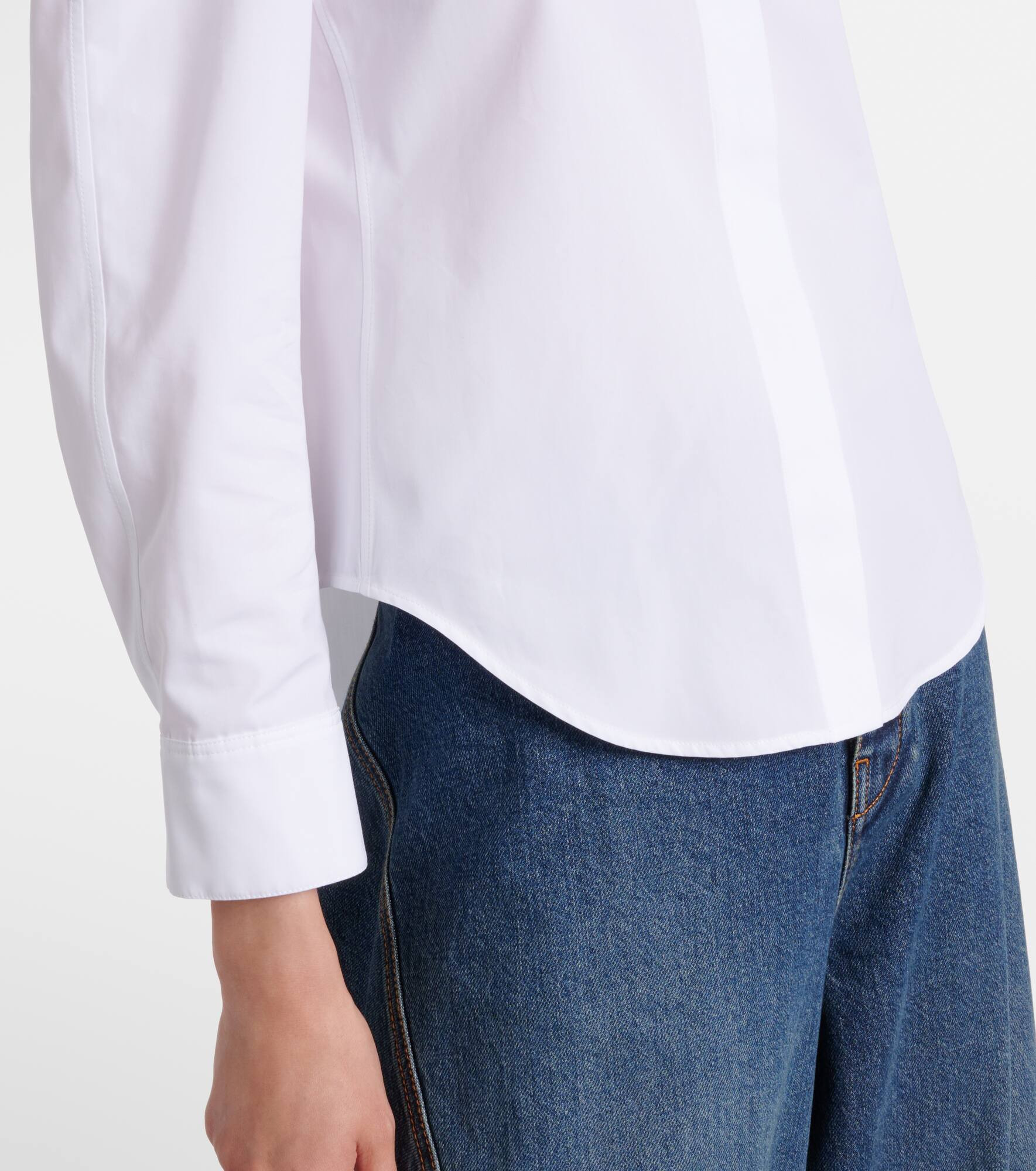 Cotton poplin shirt - 5