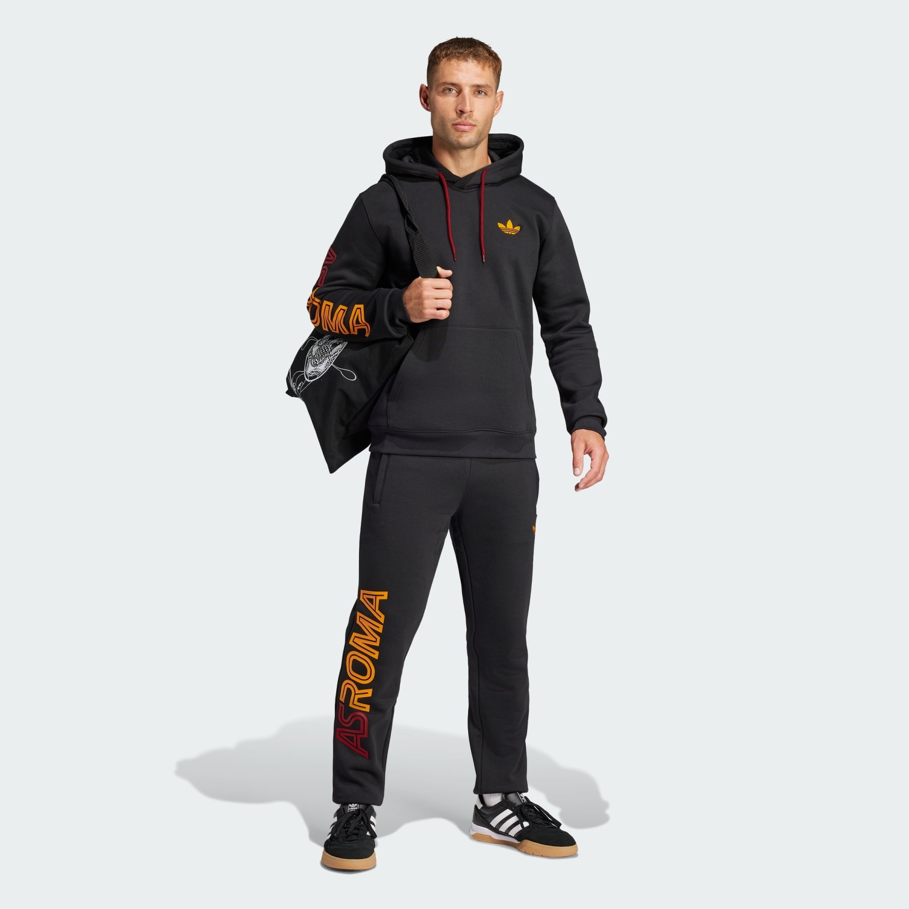 adidas AS Roma Graphic Hoodie | REVERSIBLE