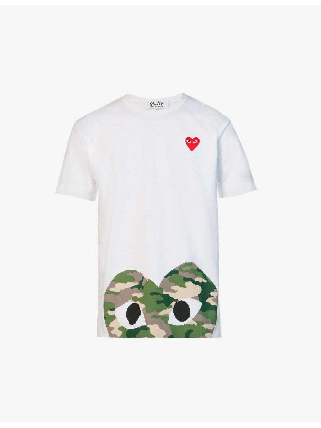 Heart-print cotton-jersey T-shirt - 2