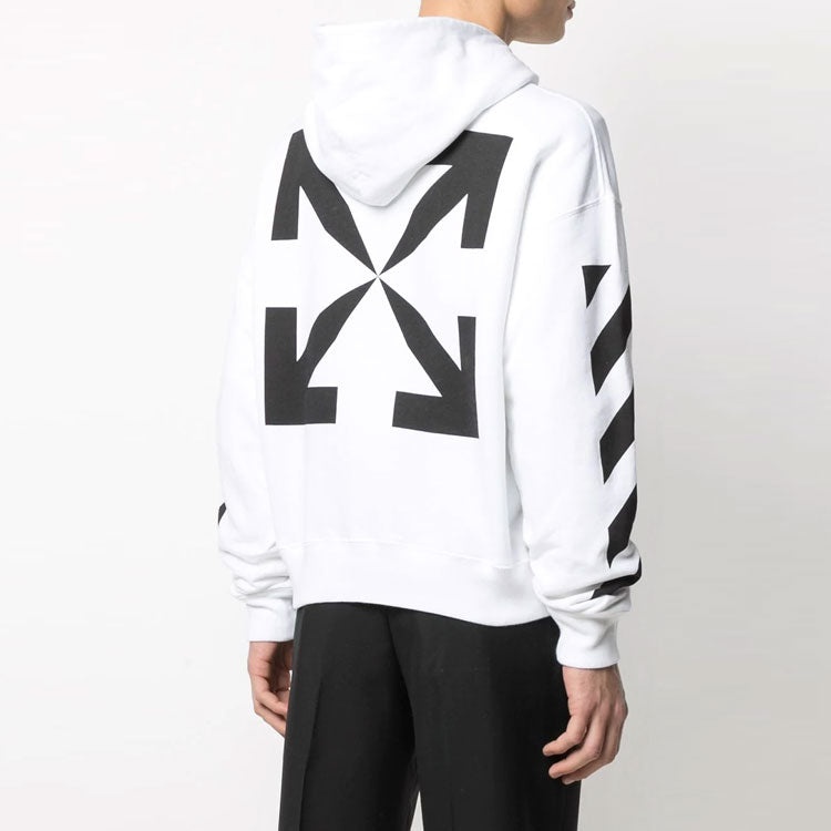 Off-White Logo Pattern Printing Drawstring Version White OMBB037R21FLE0010110 - 3