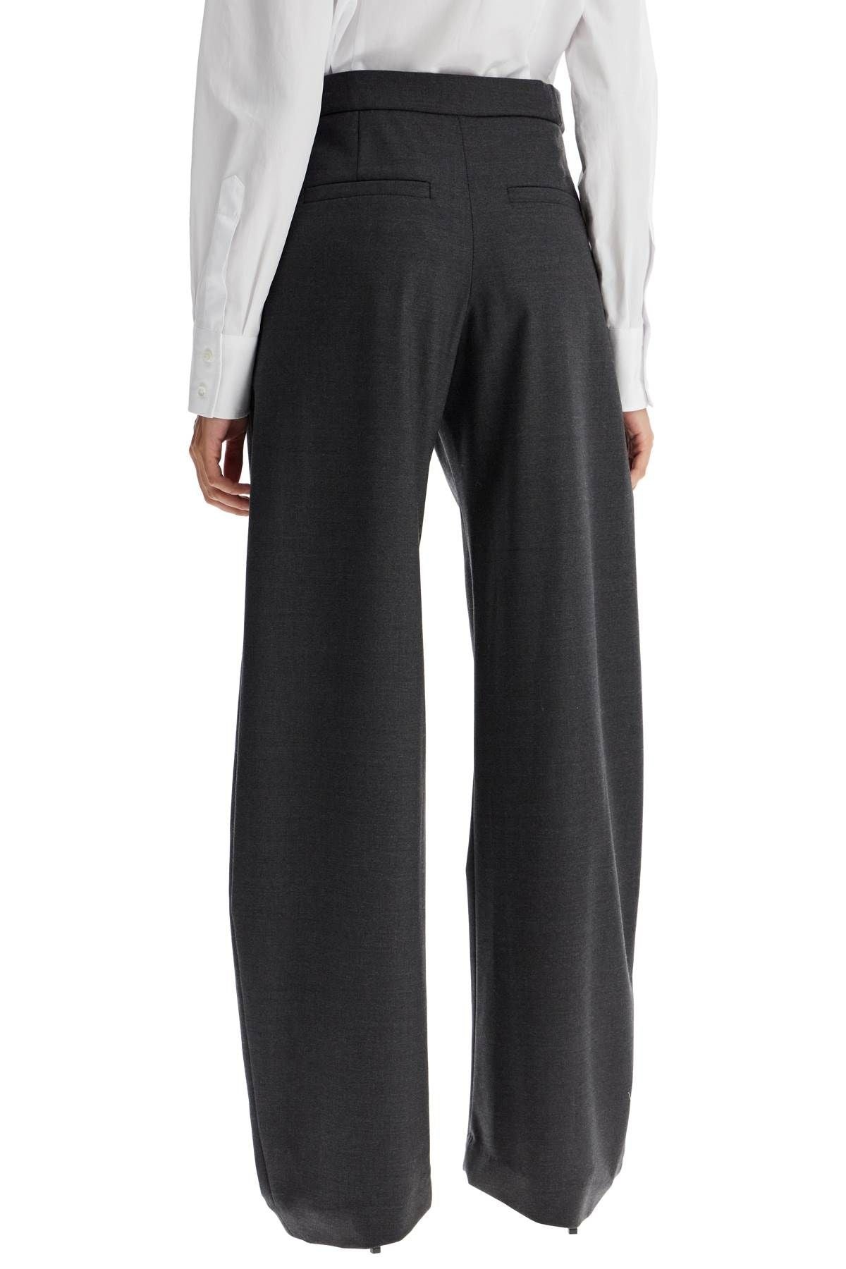 STRETCH WOOL TROUSERS FOR MEN/W - 4