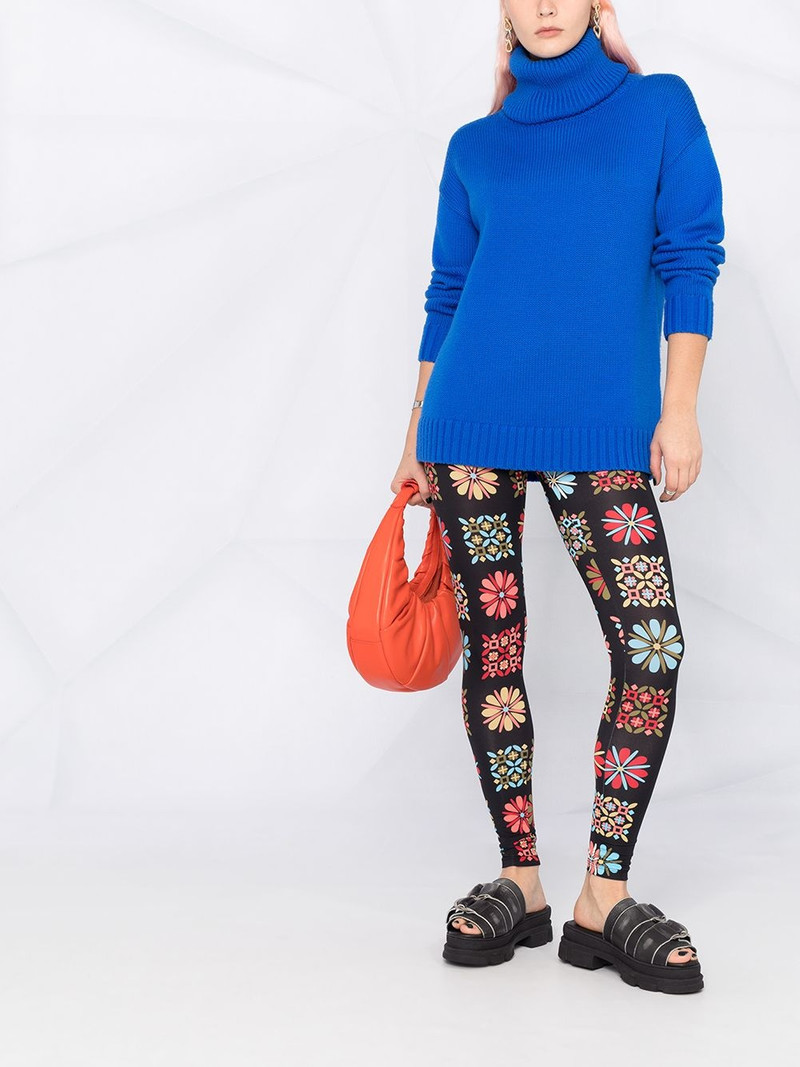 La DoubleJ floral stretch leggings outlook