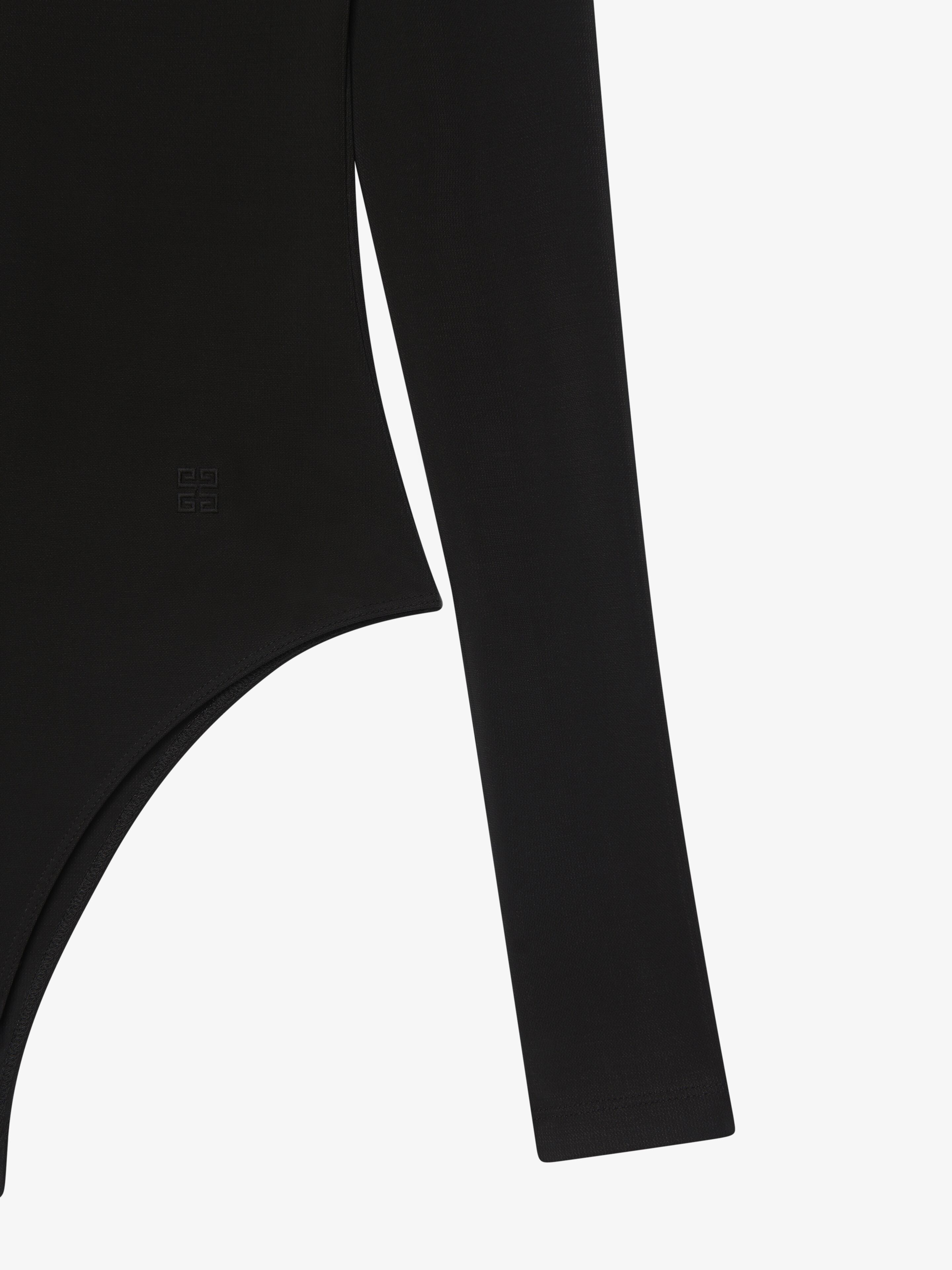 ONE-SHOULDER BODY IN VISCOSE CREPE - 5