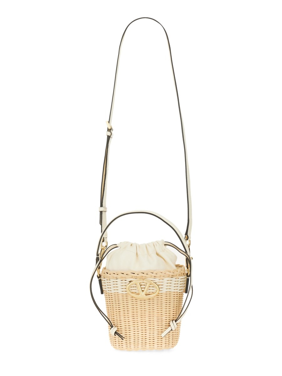 RAFFIA BUCKET BAG - 2