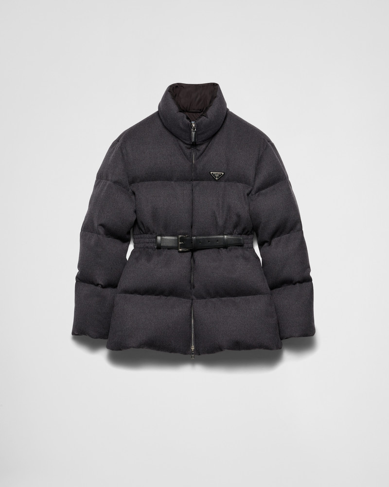 Flannel down jacket - 1