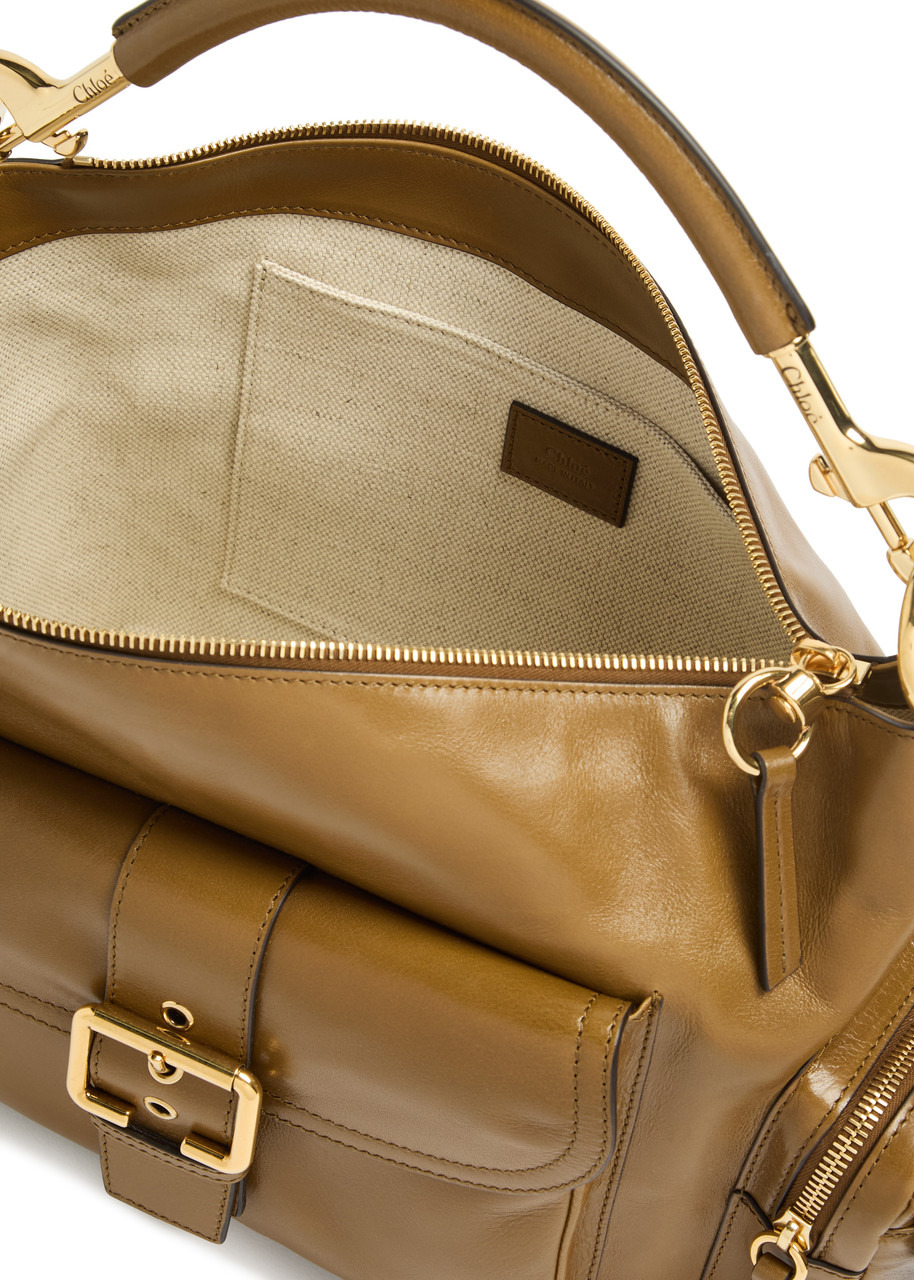 Chloe Large Glossed Leather Camera bag - 4