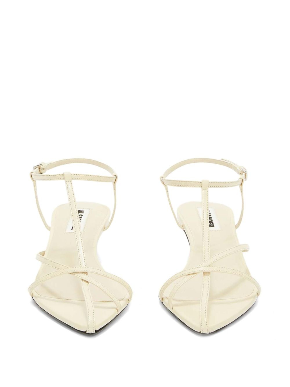 strappy leather sandals - 4