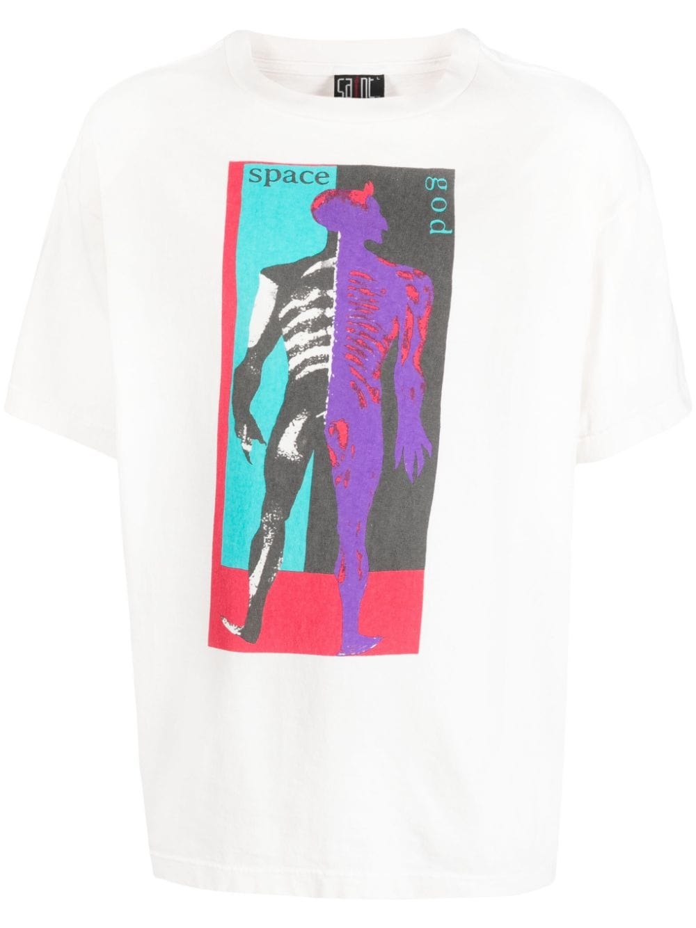 graphic-print cotton T-shirt - 1