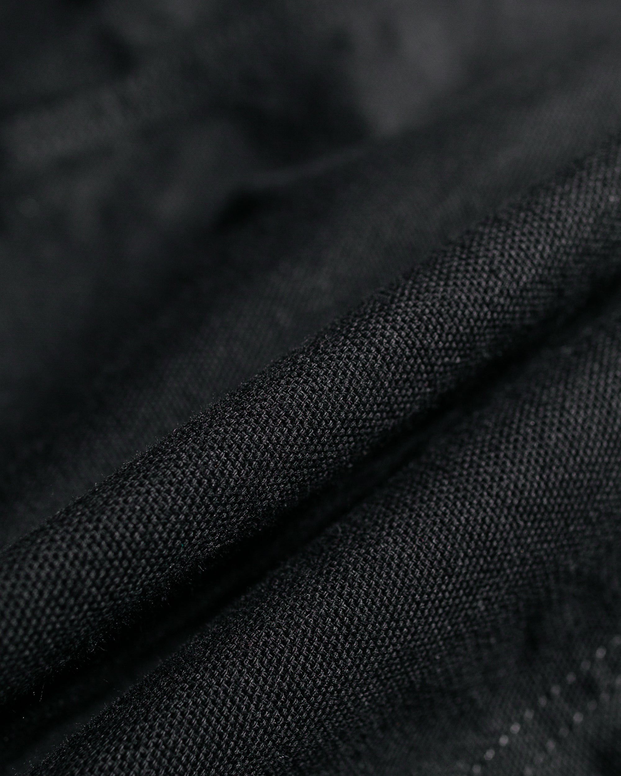 Range Jacket Black Cotton Washi Oxford Cloth - 6